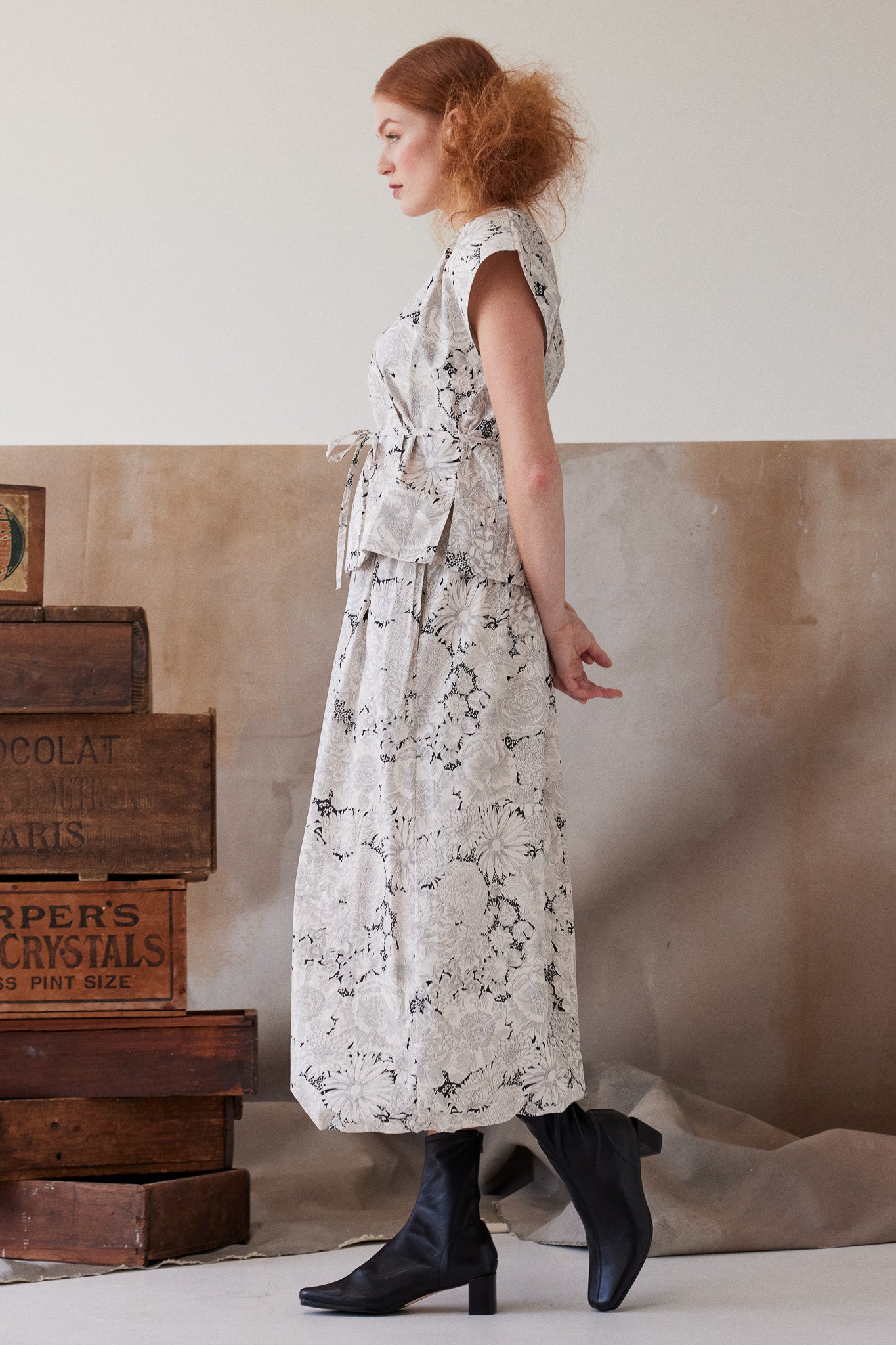 Wren Cross Over Top | English Bloom Liberty