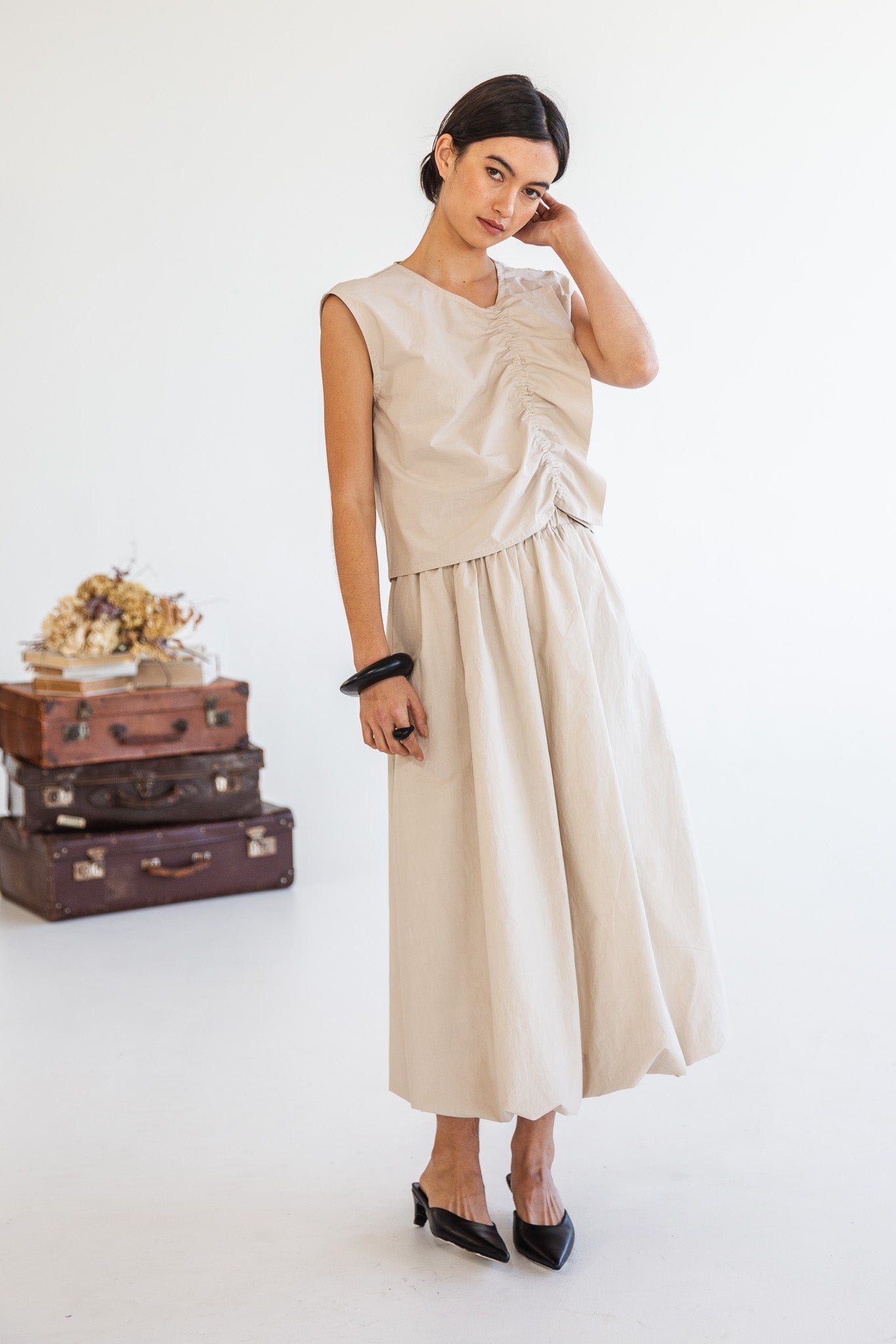 Ziggy Skirt | Almond