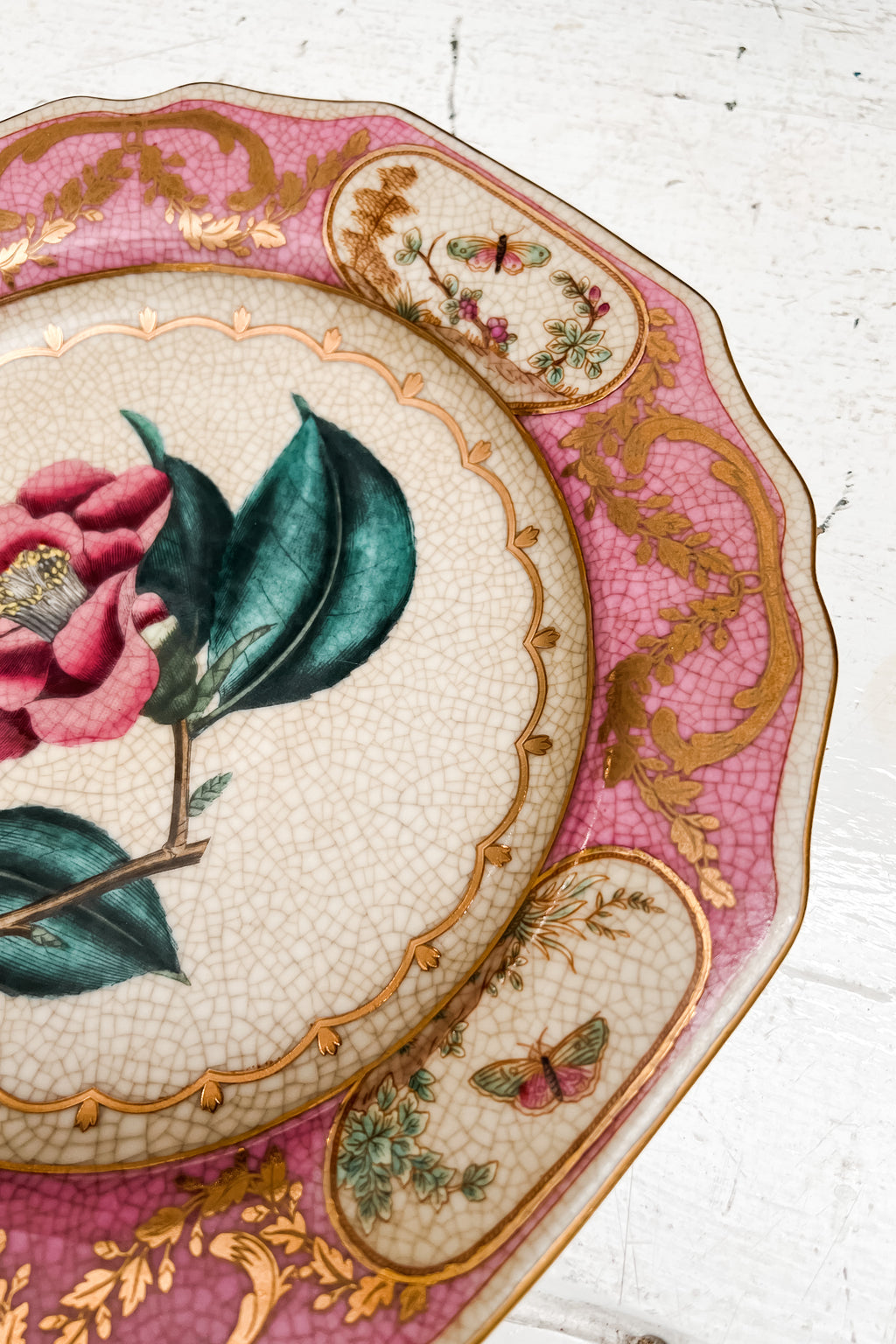 C.A.M. | Archivo Wall Plate | Pink Camellia