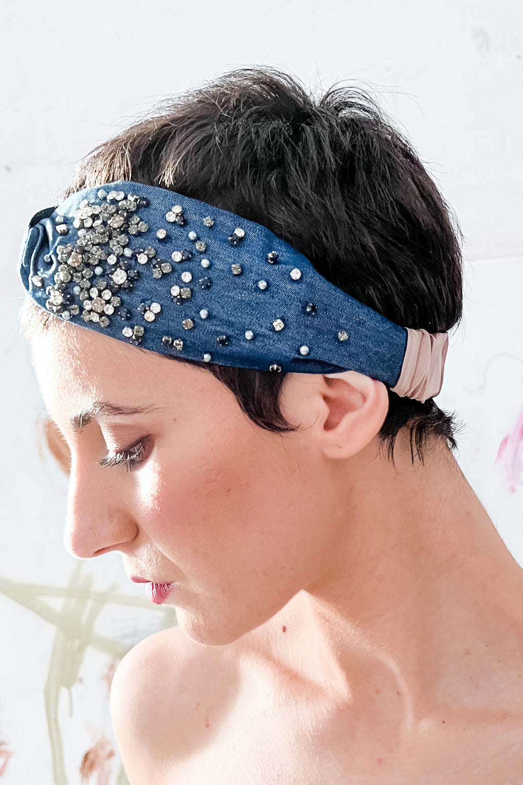 Soft Embroidered Headband | Ellie