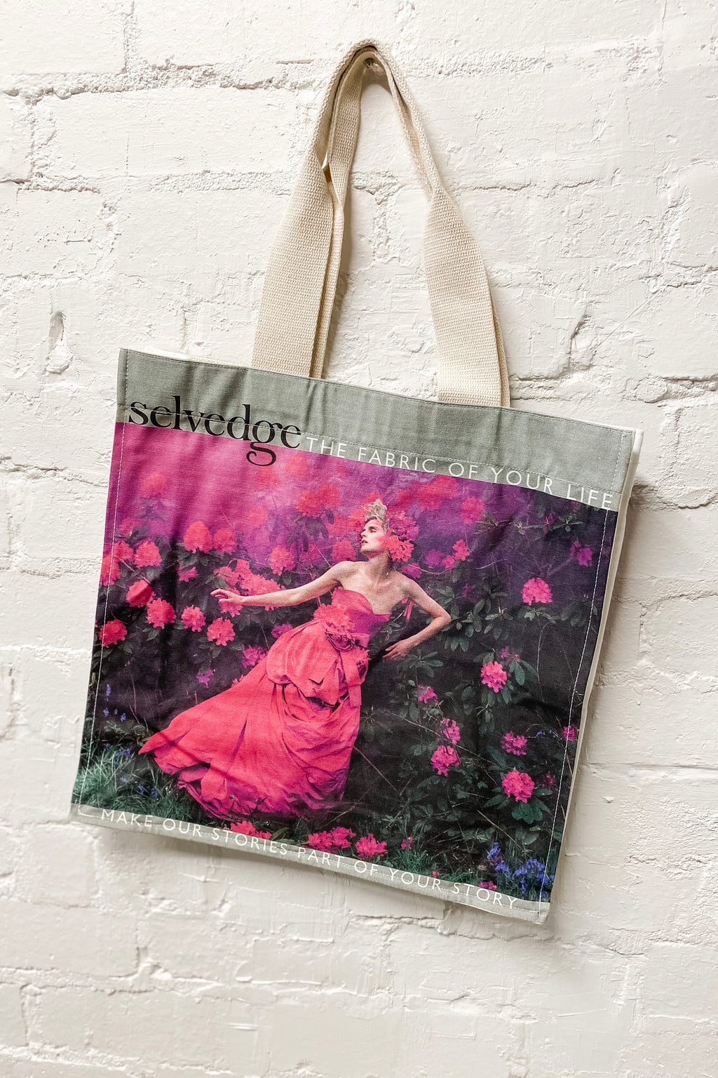 Selvedge Tote Bag | Indian Summer